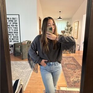 GAP Oversized Western Crewneck Sweatshirt size small